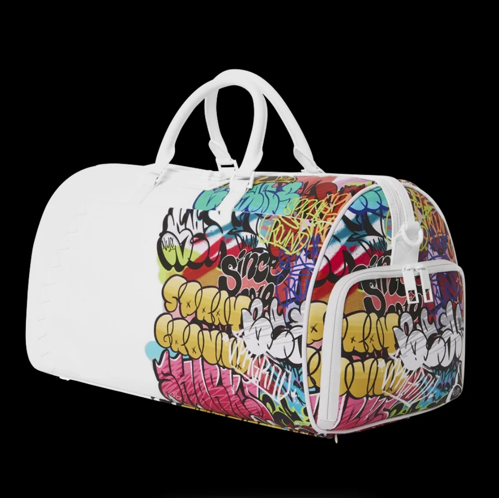๐SPRAYGROUND๐ฆ Halfgraff Duffle Bag Cosplay Great! - Picture 1 of 11